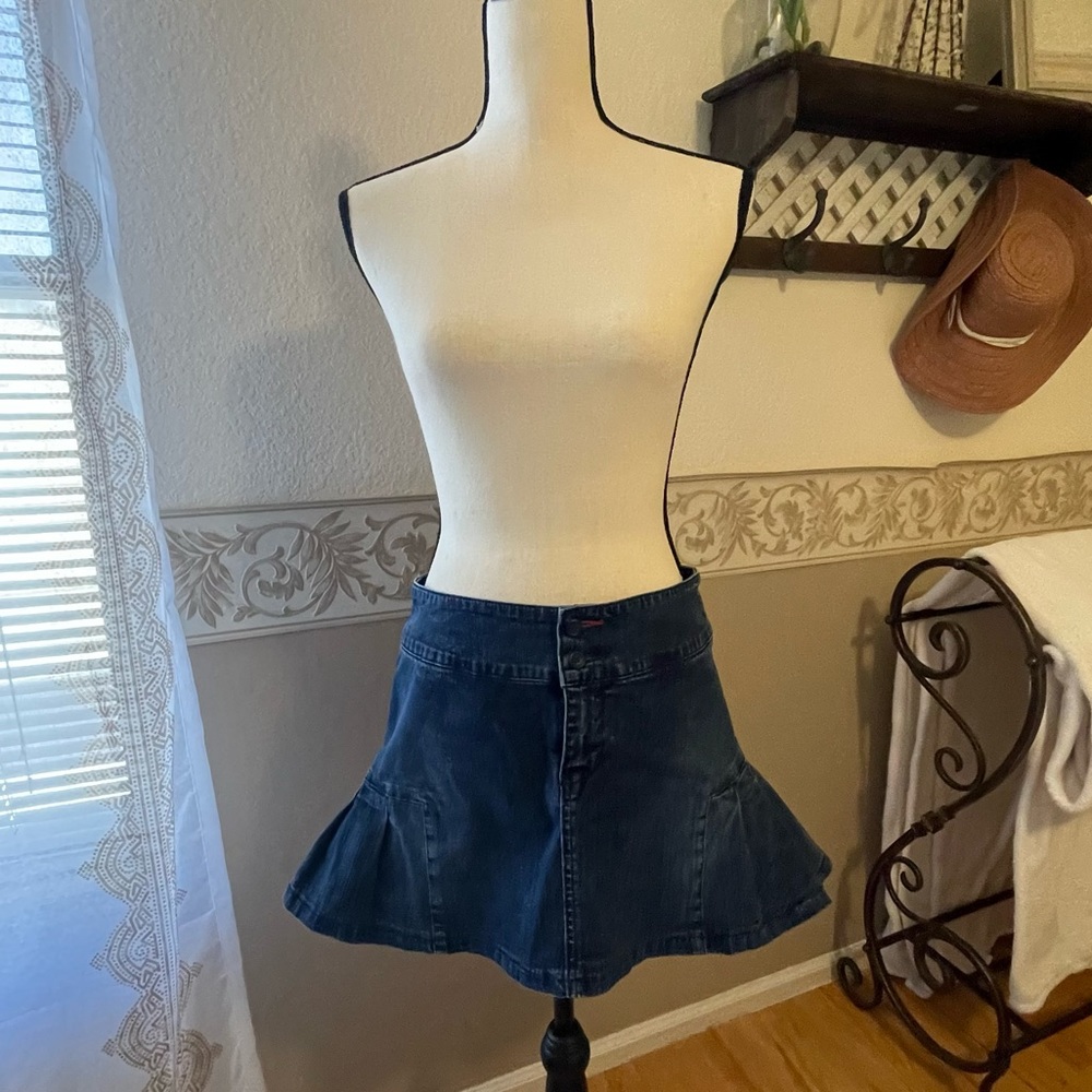 Rich blue Denim Skirt
